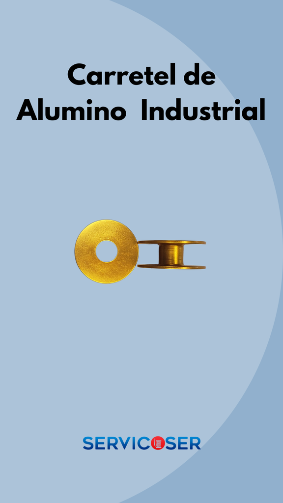 (BDM) Bobinas o Carretel de Aluminio Industrial
